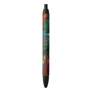 Genesis Nova Abstract Art Black Ink Pen