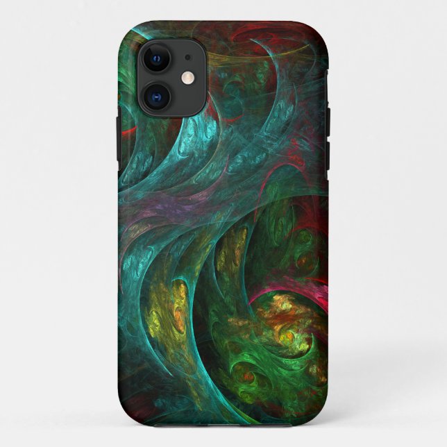 Genesis Nova Abstract Art Case-Mate iPhone Case (Back)