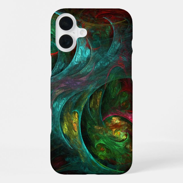 Genesis Nova Abstract Art iPhone Case (Back)