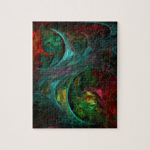 Genesis Nova Abstract Art Jigsaw Puzzle