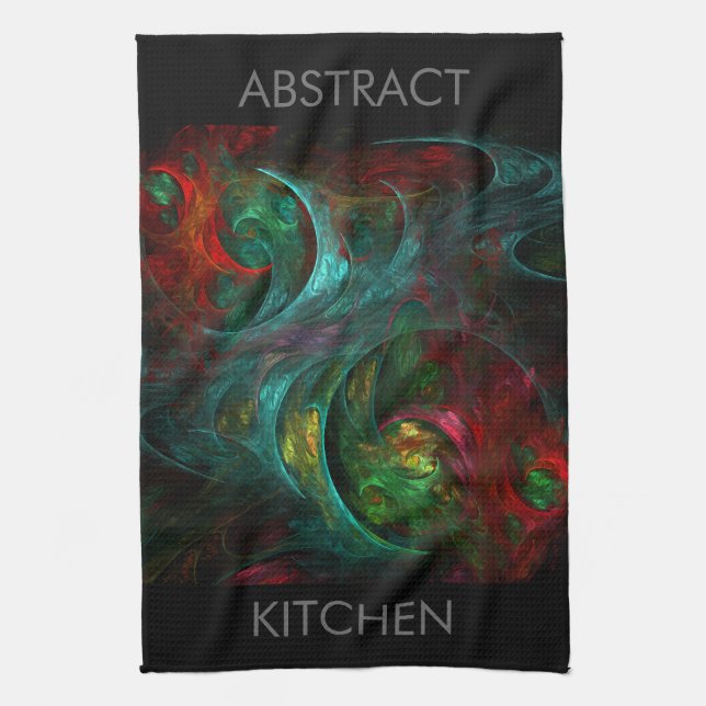 Genesis Nova Abstract Art Kitchen Towel (Vertical)