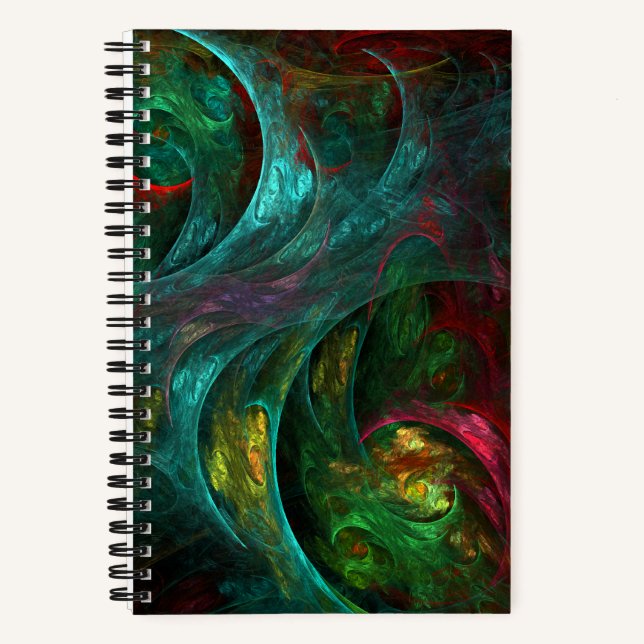 Genesis Nova Abstract Art Notebook (Front)