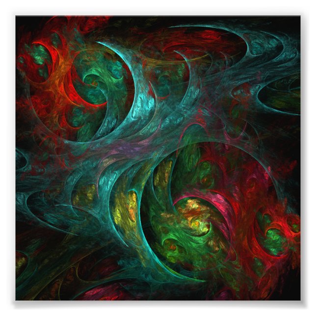 Genesis Nova Abstract Art Photo Print (Front)