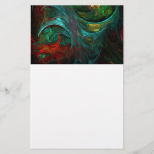Genesis Nova Abstract Art Stationery