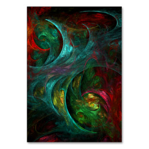 Genesis Nova Abstract Art Table Card