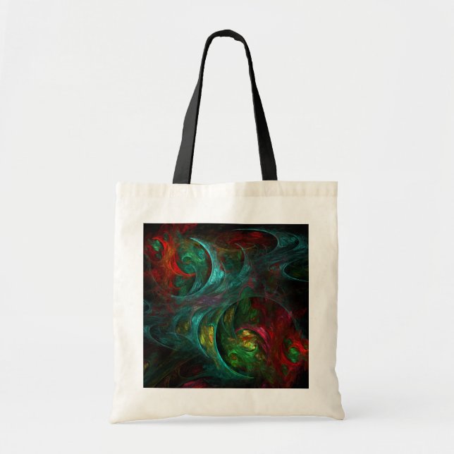 Genesis Nova Abstract Art Tote Bag (Front)