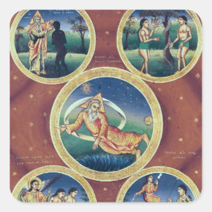 Genesis Square Sticker