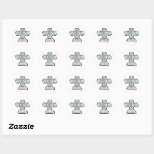 Genetic counseling   classic round sticker