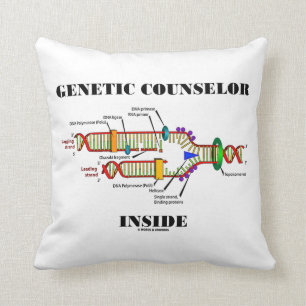 Genetic Counsellor Inside (DNA Replication) Cushion