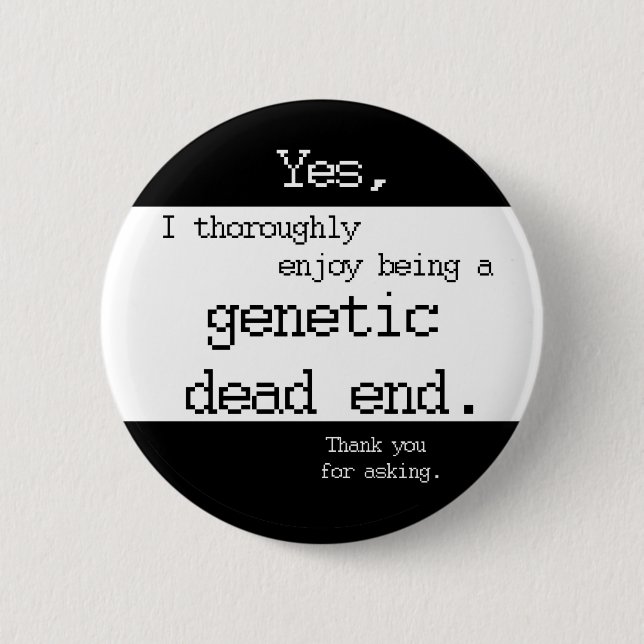 Genetic Dead End Pin (Plain) (Front)