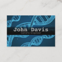 Genetic Engineer business card