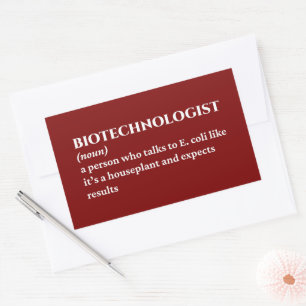 Genetic Engineer – Funny Definition Rectangular Sticker