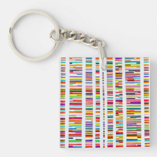 Genetic Equality Keychain