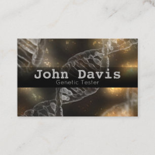 Genetic Tester business card