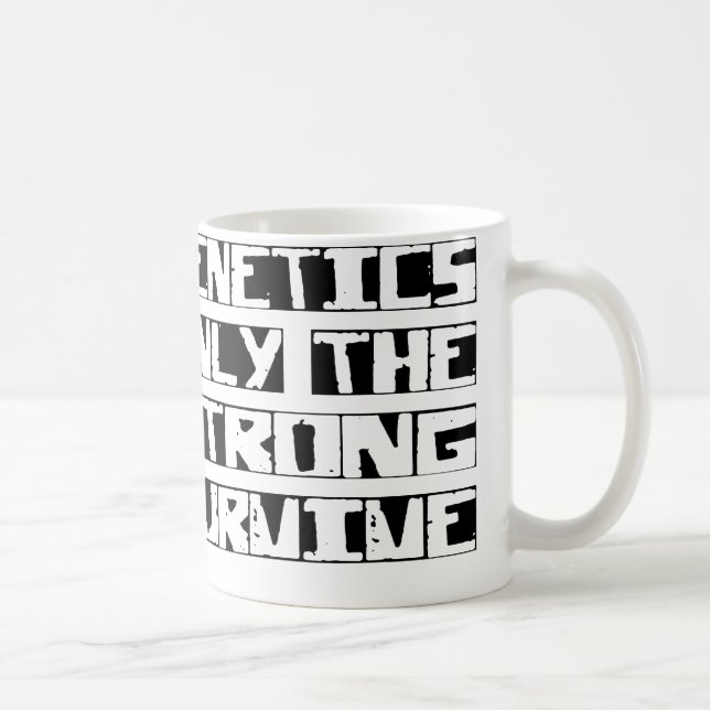 Genetics Survive Coffee Mug (Right)