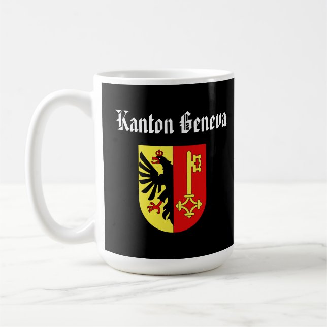 Geneva* Coat Arms Coffee Mug (Left)