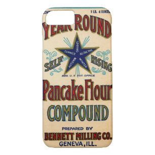 Geneva Illinois Bennett Milling Company Pancake Case-Mate iPhone Case