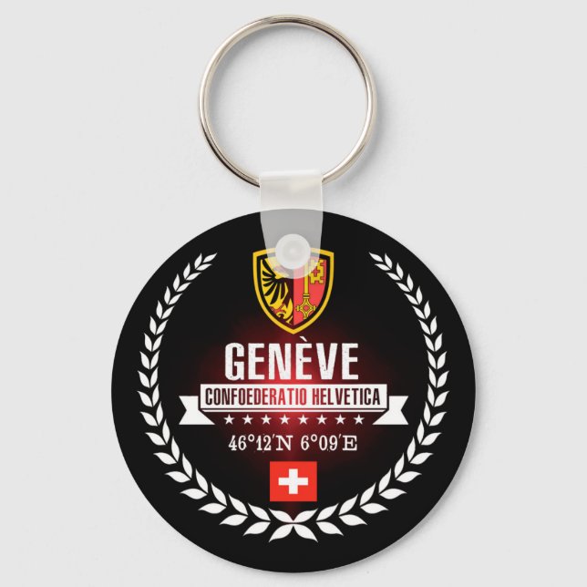 Geneva Key Ring (Front)