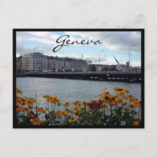 geneva lake flora postcard