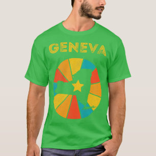Geneva New York Vintage Distressed Souvenir 1 T-Shirt