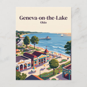 Geneva-on-the-Lake, Ohio Postcard