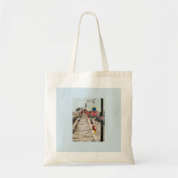 "Geneva- On-The-Lake Street View" Budget Tote