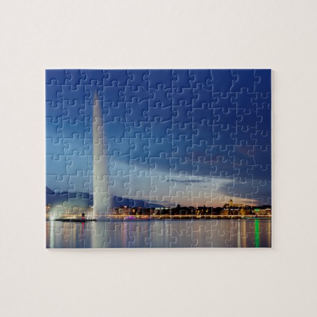 Geneva panorama, Switzerland Jigsaw Puzzle (Horizontal)