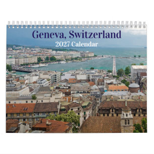 Geneva, Switzerland 2027 Calendar