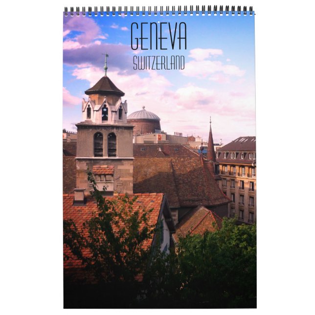 geneva switzerland calendar (Cover)