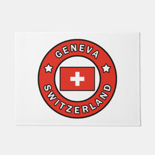 Geneva Switzerland Doormat