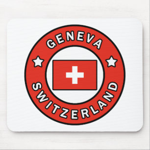 Geneva Switzerland Mouse Pad