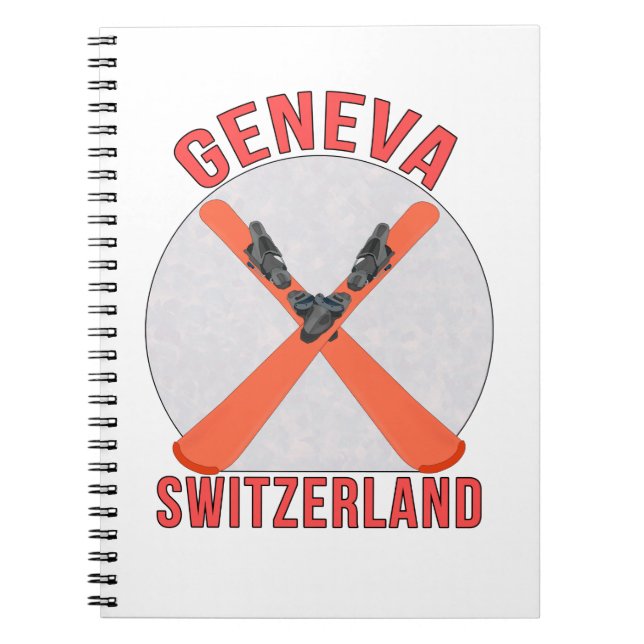 Geneva, Switzerland Notebook (Front)