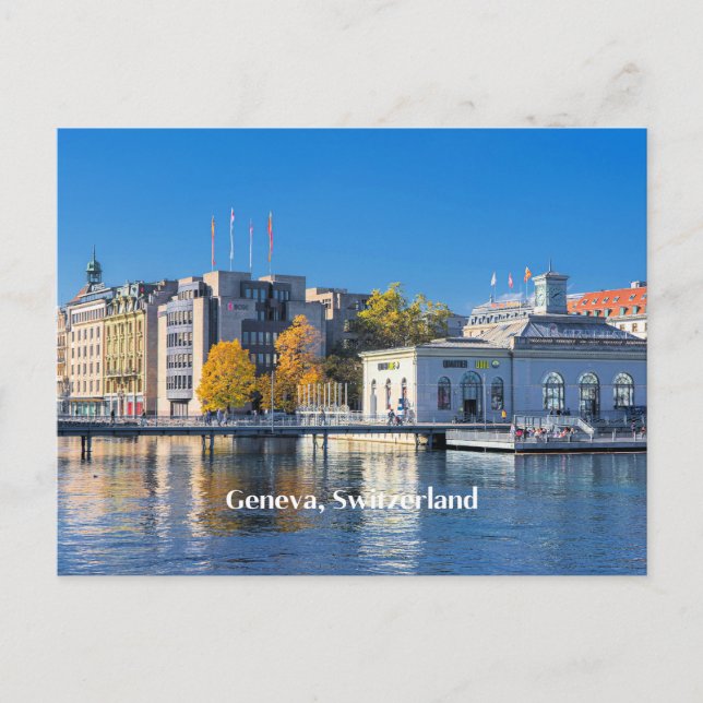 Geneva, Switzerland Postcard (Front)
