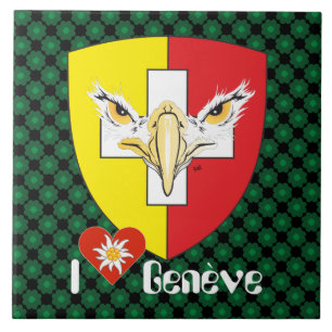 Geneva v Genève Schweiz Suisse Svizzera Fliese Tile