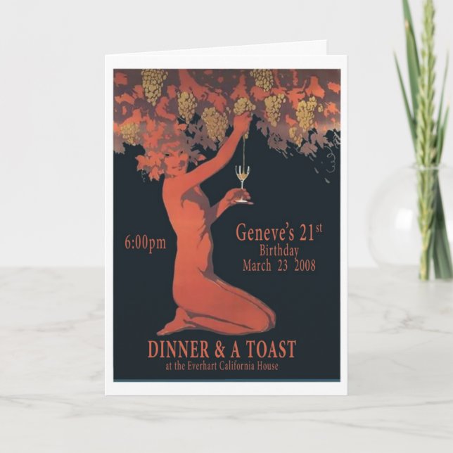 Geneve4zazzle Invitation (Front)