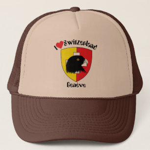 Genf, Genève, Ginevra, Genevra Mütze Trucker Hat