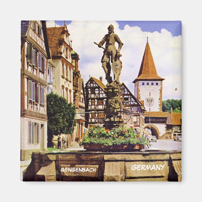 GENGENBACH, GERMANY MAGNET (Front)
