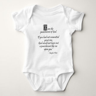 Genghis Khan... Baby Bodysuit