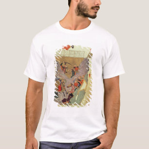 Genghis Khan (c.1162-1227) fighting the Chinese in T-Shirt