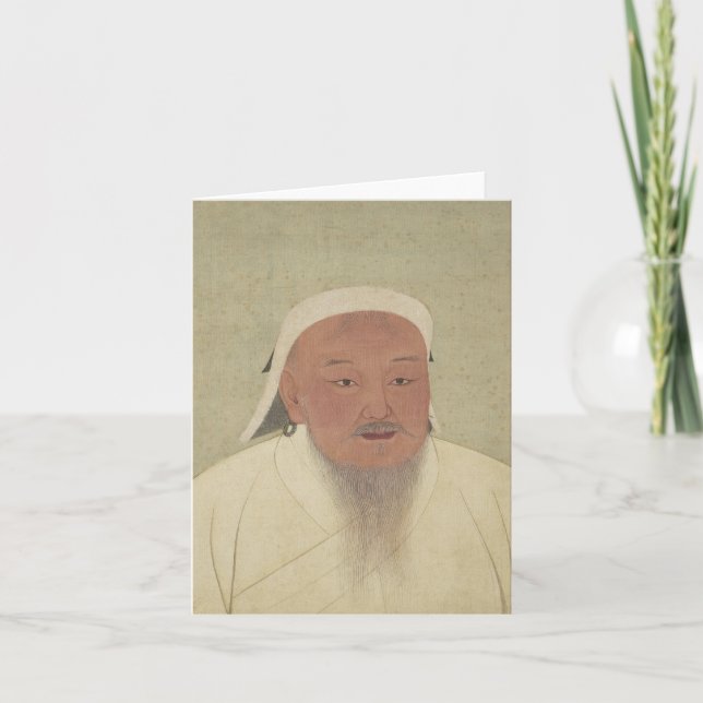 Genghis Khan Card (Front)