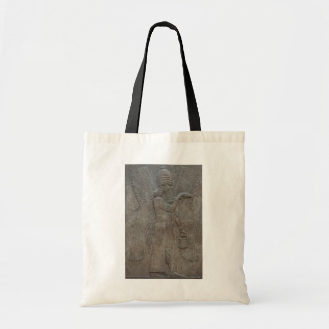 Genie Benisseur of Assyria an Mesopotamian god Tote Bag (Front)