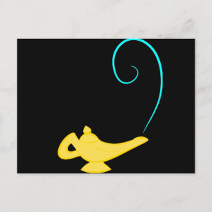 Genie Bottle Postcard