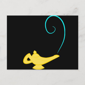 Genie Bottle Postcard