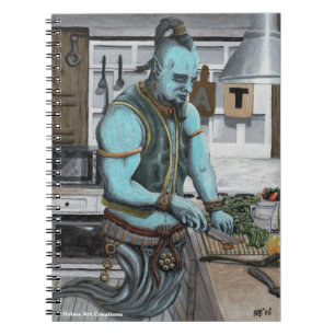 Genie Cooking Kitchen Magic Graphic Notebook