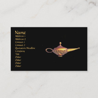 Genie Lamp Business Card