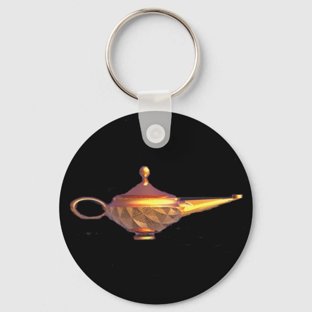 Genie Lamp Key Ring (Front)