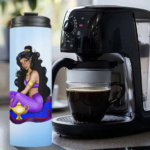 Genie Magic Carpet Lamp Blue Sky Thermal Tumbler