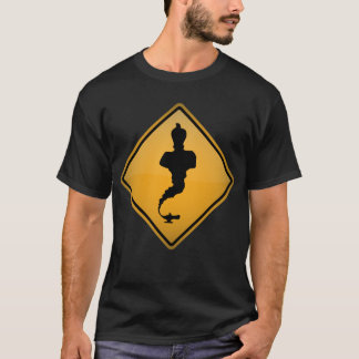 Genie Warning Sign T-Shirt