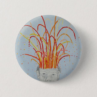 Genius 6 Cm Round Badge