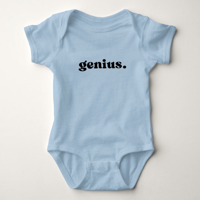 Genius Baby Bodysuit (Front)